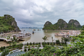 Ha Long bay in Vietnam