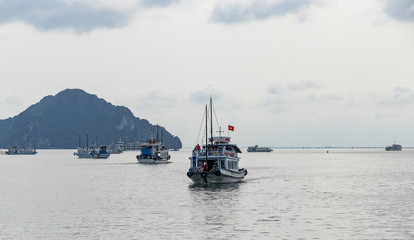 Ha Long bay in Vietnam