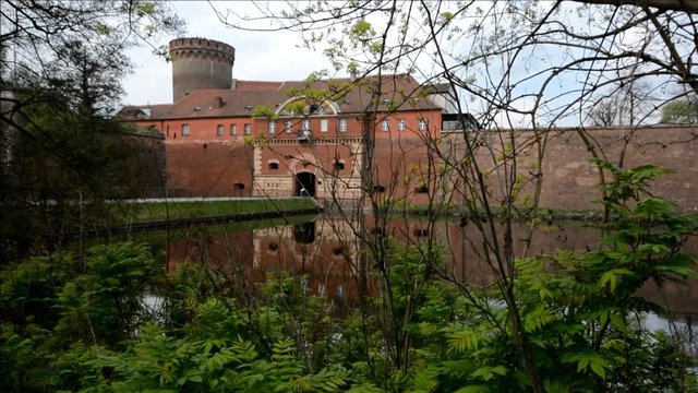 Citadel Spandau in Berlin from December 8, 2015, Germany. One of the most famous and best preserved fortresses in Europe and was built between 1559 and 1594 on the site of a medieval castle.
