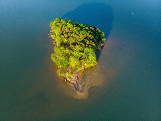 Birds eye Island