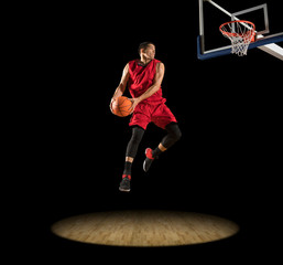 Man basketball player
