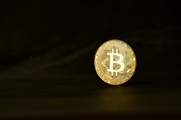 Crypto currency Gold Bitcoin - BTC - Bit Coin.