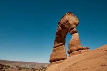 Fototapeta na wymiar delicate arch in arches national park moab utah