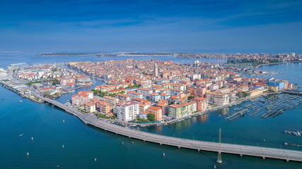 Fototapeta premium 16244_The_coastal_town_of_Chiogga_in_Venice_in_an_aerial_shot_in_Italy.jpg