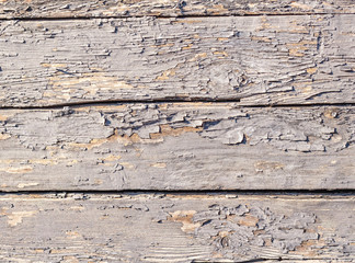 Plakat Old dirty cracked painted wooden background texture close-up