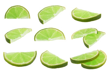 Lime fruit isolated