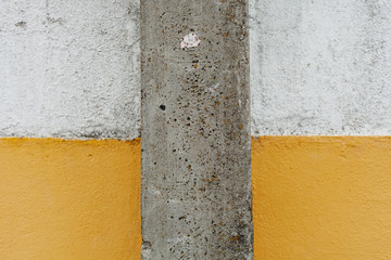 White and Yellow wall