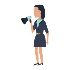 Fototapeta premium Executive businesswoman avatar