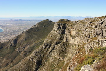 Fototapeta na wymiar Table Moutain Cape Town Afrique du Sud