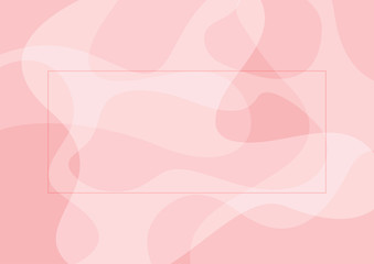 Abstract rectangular pink background with frame.