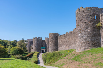 Fototapeta na wymiar Conwy Castle in Wales