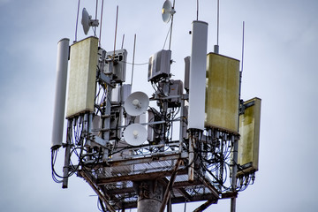 equipment on cell phone towers