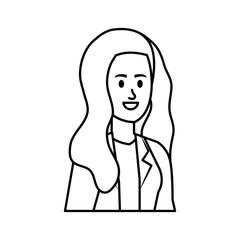 beautiful young woman character