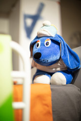 cane di peluche