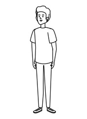 young man avatar character