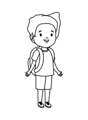 little boy kid character