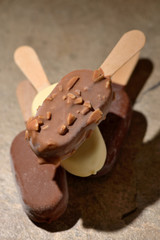 Chocolate ice cream set
