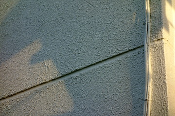 The surface of the old outer wall and shadow        