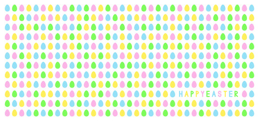 Happy Easter. Easter greeting card.