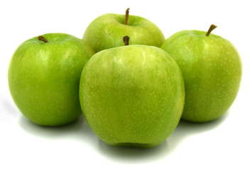manzanas verdes