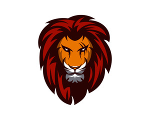 abstract, illustration, logo, symbol, sport, team, mascot,  head, emblem, animal, wild