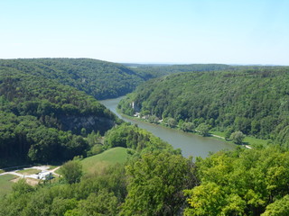 Obraz premium Die Donau bei Kehlheim (Deutsschland)