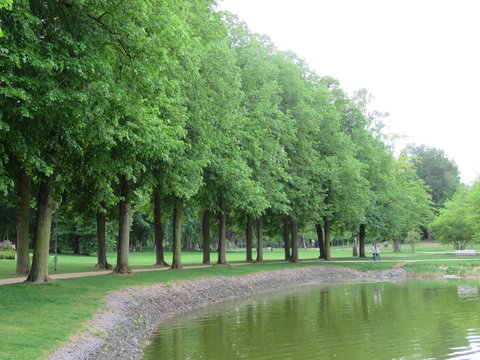 City Apolda in Thuringia in spring