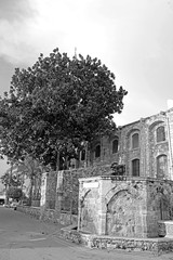 The part of Grans Mosque (Djami Kebir as it is called) in Larnaca, Cyprus