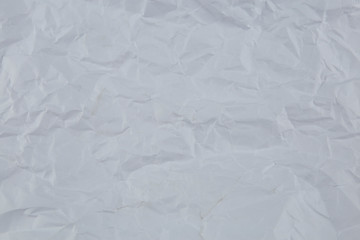 Paper  crumpled isolated on black  background.