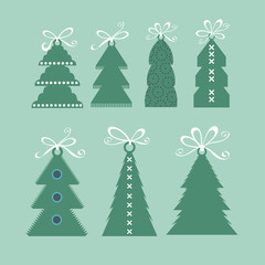 Christmas toys isolated on the background