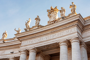Saint Peter Basilica in Vatican Rome