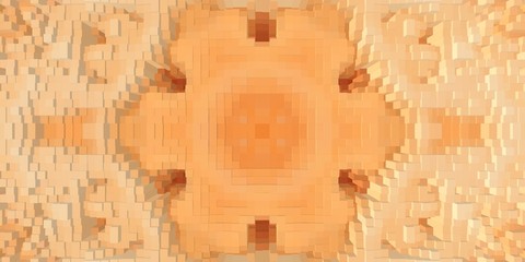 Cube 3d extrude symmetry background,  texture repeat.