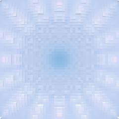 Cube 3d extrude symmetry background,  graphic illustration.