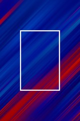 Diagonal stripes background with frame. Lines abstract design cover,   texture backdrop.