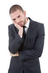 businessman thinking