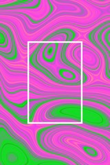 Abstract hypnotic poster background and liquid design,  template purple.