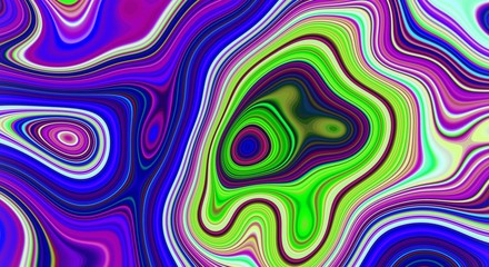 Psychedelic abstract pattern and hypnotic background for trend art,  bright creative.