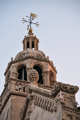 Obraz premium Cathedral of Saint Mark in Korcula Old Town, Korcula Island in Dalmatian Coast of Croatia