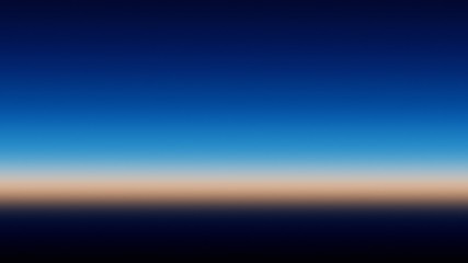 Background gradient sunset blue orange,  twilight.