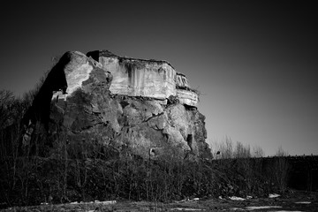Bunker Pillbox german antlantic wall norway lofoten