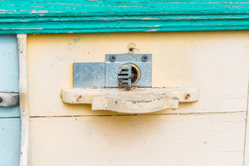 Beehive - the house of bees in the bosom of nature. Work beekeeper. Healing product of beekeeping. May, flower honey.