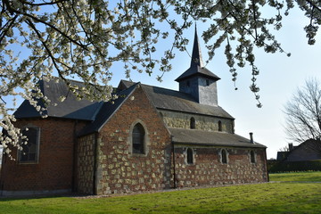 Fototapeta na wymiar Basiliek van Guvelingen, Sint-Truiden, Belgium, 