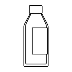 bottle glass isolated icon