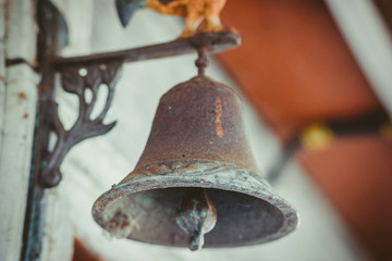 Old cast iron bell