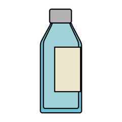 bottle glass isolated icon