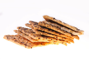 Cookies with konzhutom. Healthy food. Close-up