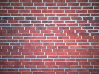 Bricks texture. Red brick wall.