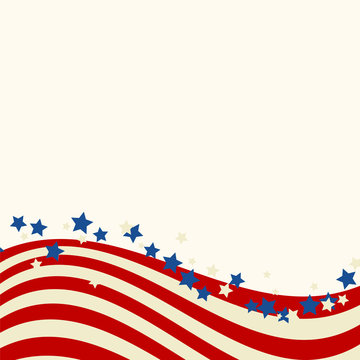 American flag patriotic background