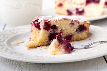 reakfast with bakery goods, tart, Morning tea