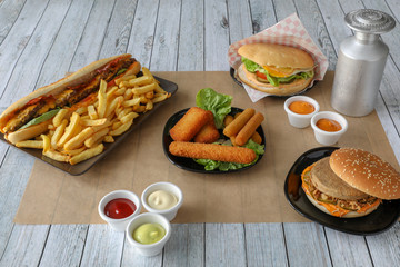Fastfood meal composition